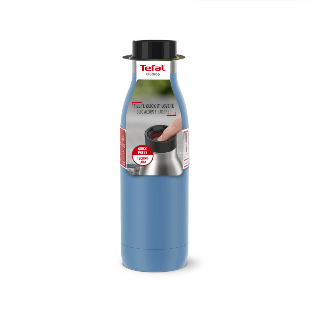 Tefal n3110310 Bludrop Basic Thermosflasche 0,5l blau