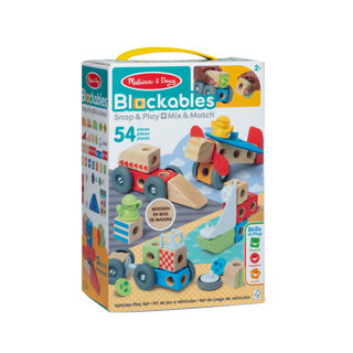 Mellissa Doug Blockables Vehicles Spielset