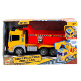Markenloser Bauwagen mit Licht und Sound