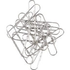 Paperclips viking 75 mm zilver