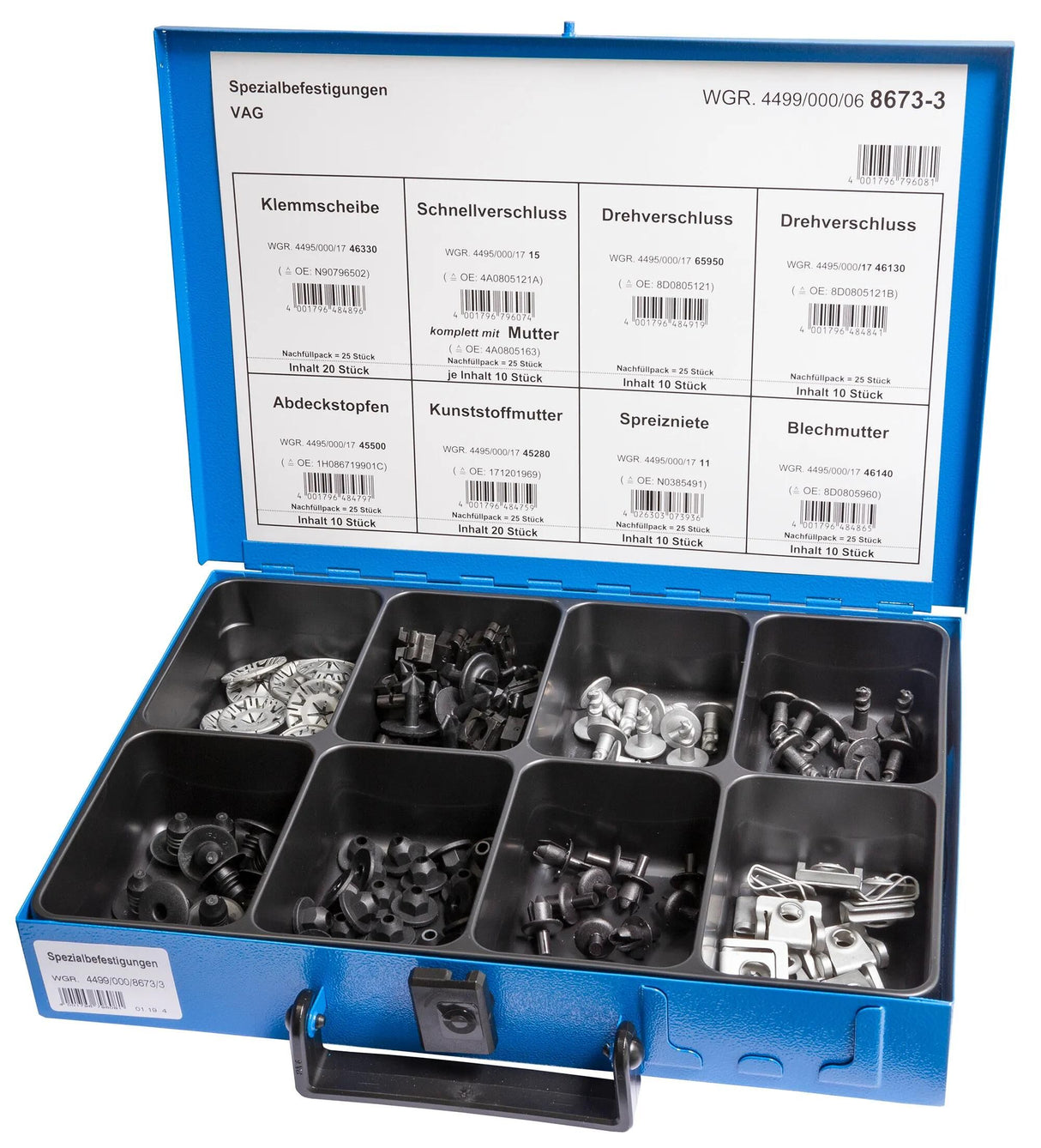 Dresselhaus Sonderanbausortiment sort.Sonderanbaugeräte vag