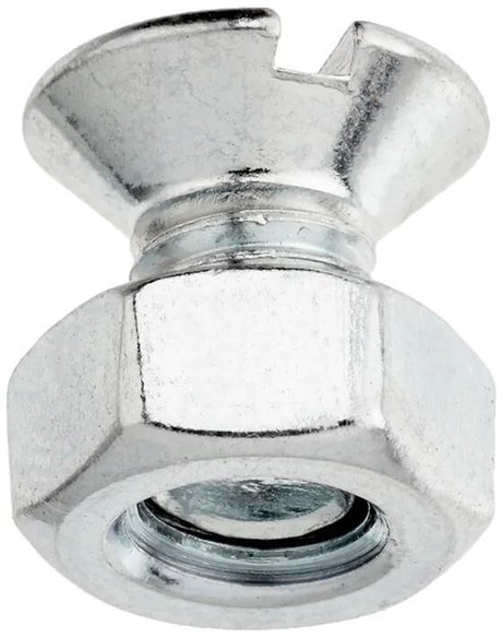 Dresselhaus-Bolzen mit Senkkopfschrauben.
