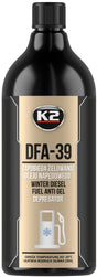 K2 dfa-39 – 1 l – Kraftstoffzusatz – Diesel-Frostschutzmittel – Diesel-Antikoagulans
