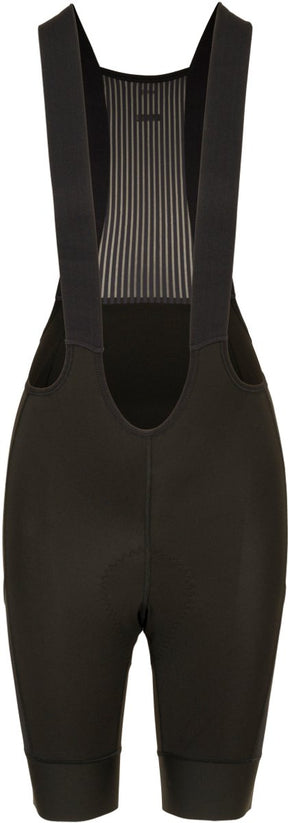 Agu venture - gravel bibshort - fietsbroek met zeem - dames - zwart - xl - waterafstotend - elastische bretels - mesh zijzakken