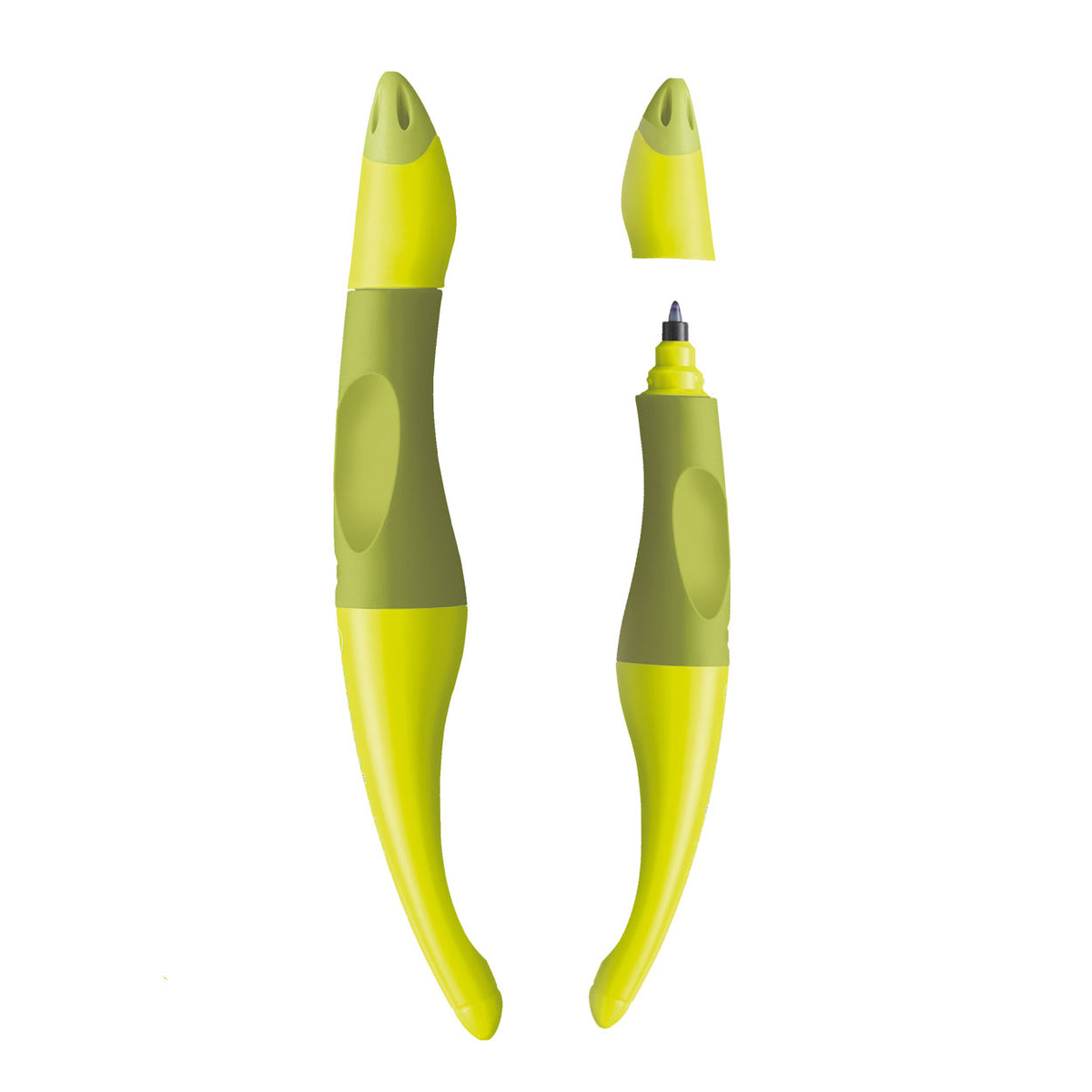 Stabilo easyoriginal - ergonomischer Tintenroller - Rechtshänder - Limette