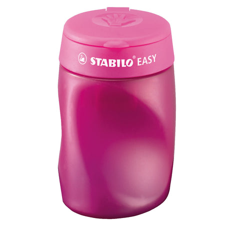 Stabilo EasySharpener - 3 in 1 Bleistift schärfer - links - Pink