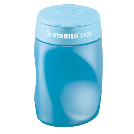 Stabilo easysharpener – 3 in 1 Bleistiftspitzer – links – blau
