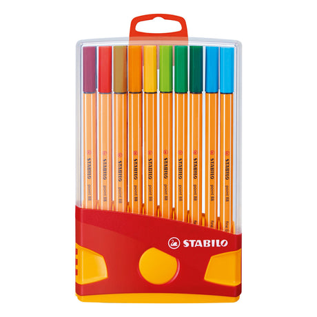 Stabilo Punkt 88 ColorParade Red Orange, 20st.