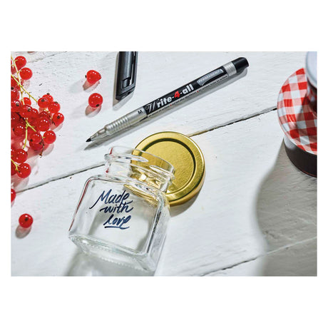 Stabilo write-4-all - Permanentmarker - fein - schwarz