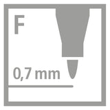 Stabilo ohpen universal – nicht permanenter Marker – schwarz
