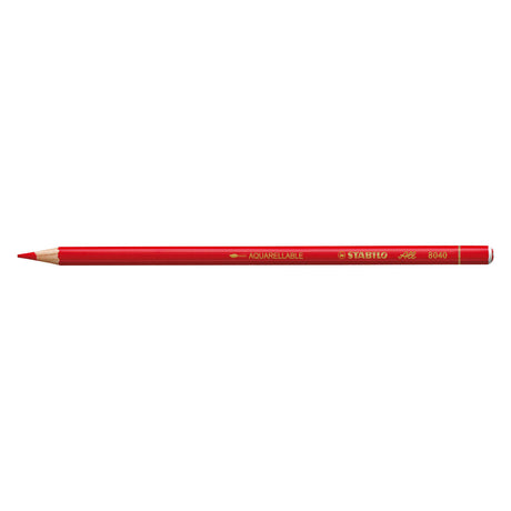 Stabilo Ganzglasstift – Bunt- und Graphitstift – Rot
