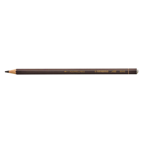 Stabilo Ganzglasstift – Bunt- und Graphitstift – Braun
