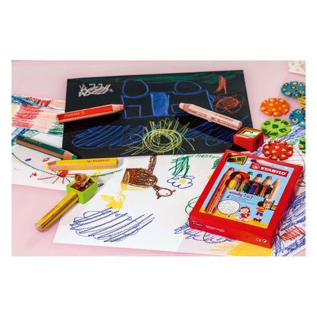 Stabilo Woody 3 in 1 Bleistiftspitzer
