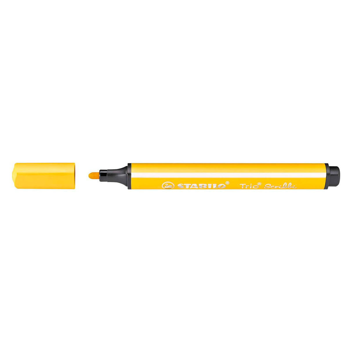 Stabilo Trio Scribbi - Filz - Stift mit Versuchspunkt - Gelb