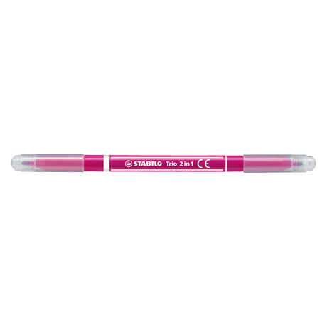Stabilo Trio 2 in 1 - Filztip Stift und Fineliner in einem - Set 10 Stücke