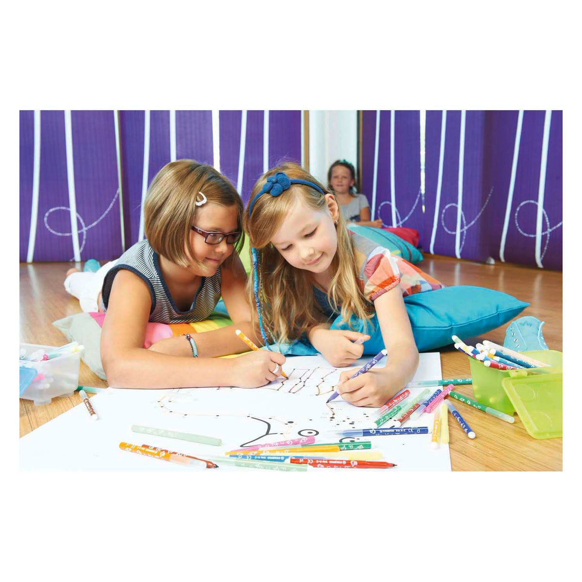 Stabilo Trio a-z – Filzstift – Set à 12 Stück