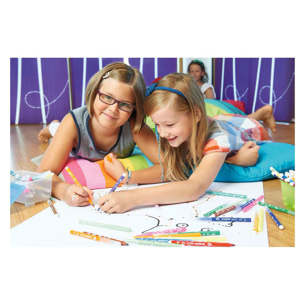 Stabilo Trio a-z – Filzstift – Set à 12 Stück