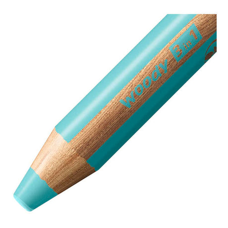 Stabilo Woody 3 in 1 – Multitalent-Buntstift – Pastellblau