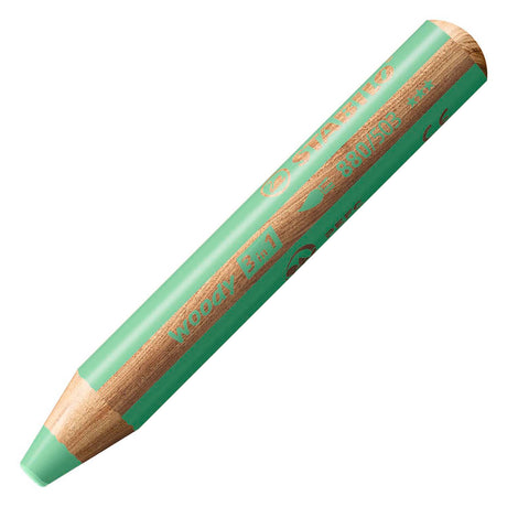 Stabilo Woody 3 in 1 – Multitalent-Buntstift – Pastellgrün