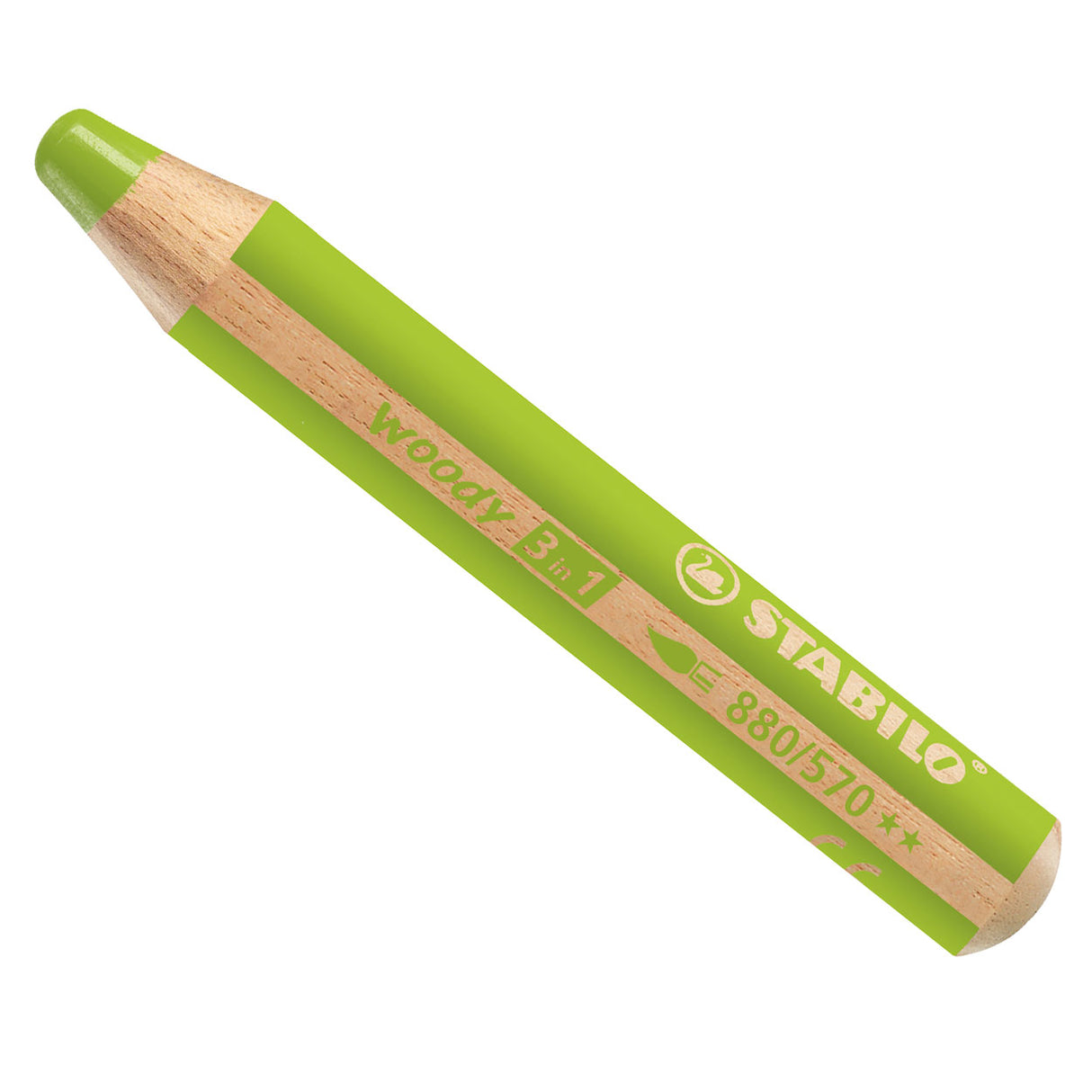 Stabilo Woody 3 in 1 – Multitalentstift – Blattgrün