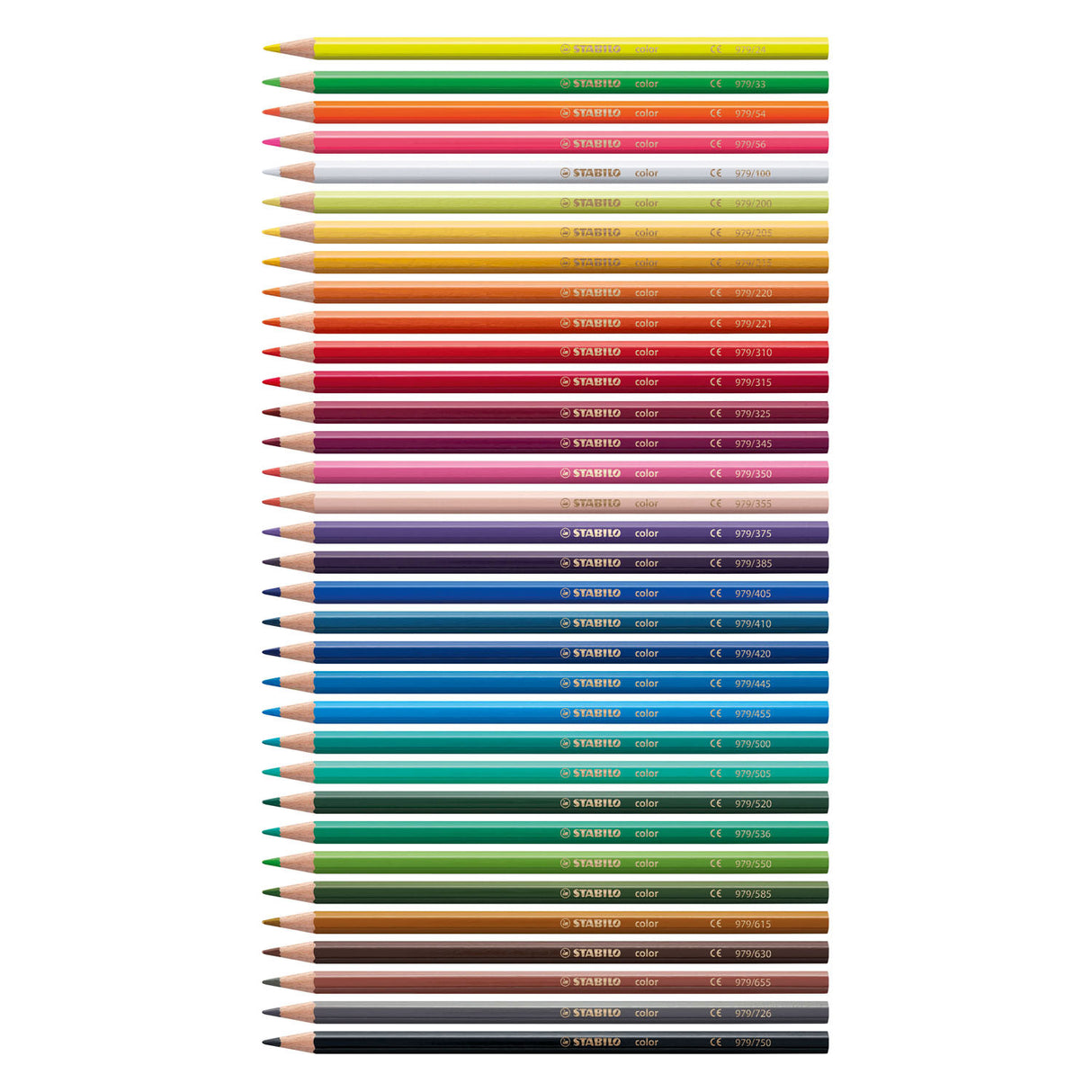 Stabilo Color - Buntstift - Set mit 24 Teilen