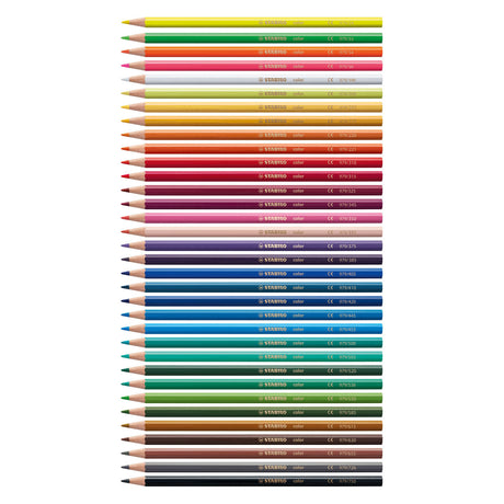 Stabilo Color - Buntstift - Set mit 24 Teilen