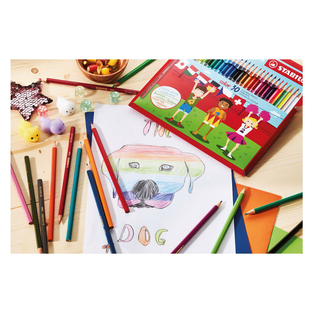 Stabilo Color - Buntstift - Set mit 24 Teilen