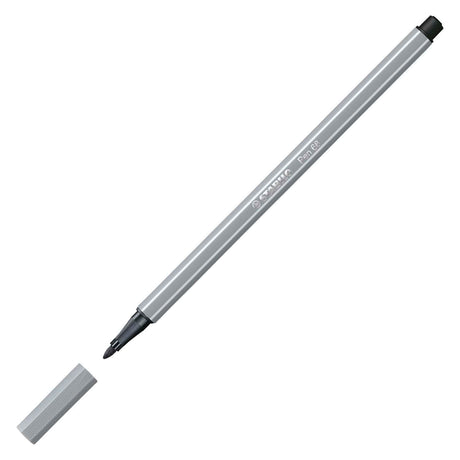 Stabilo Pen 68 - Filzstift - Mittelkaltgrau (68 95)