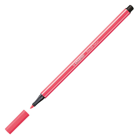 Stabilo Pen 68 - Filzstift - fluoreszierend rot (68 040)