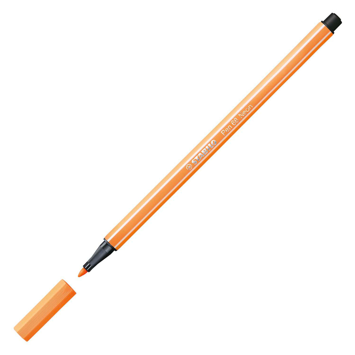 Stabilo Pen 68 - Filzstift - fluoreszierendes Orange (68 054)