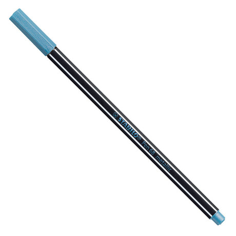Stabilo Pen 68 Metallic - Filzstift - Blau (68 841)