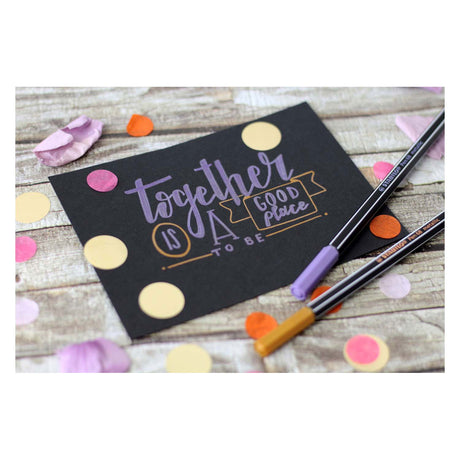Stabilo Pen 68 Metallic - Filzstift - Lila (68 855)