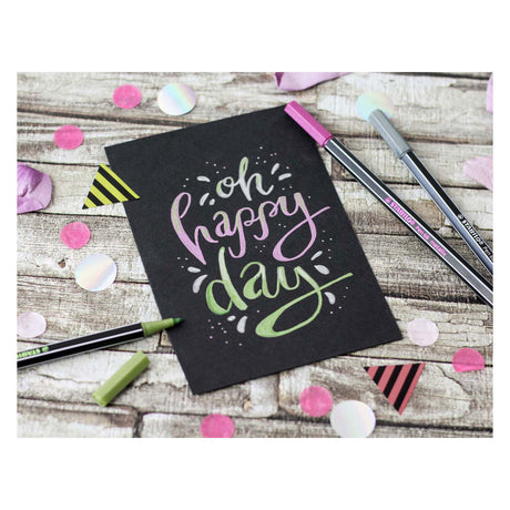 Stabilo Pen 68 Metallic - Filzstift - Lila (68 855)