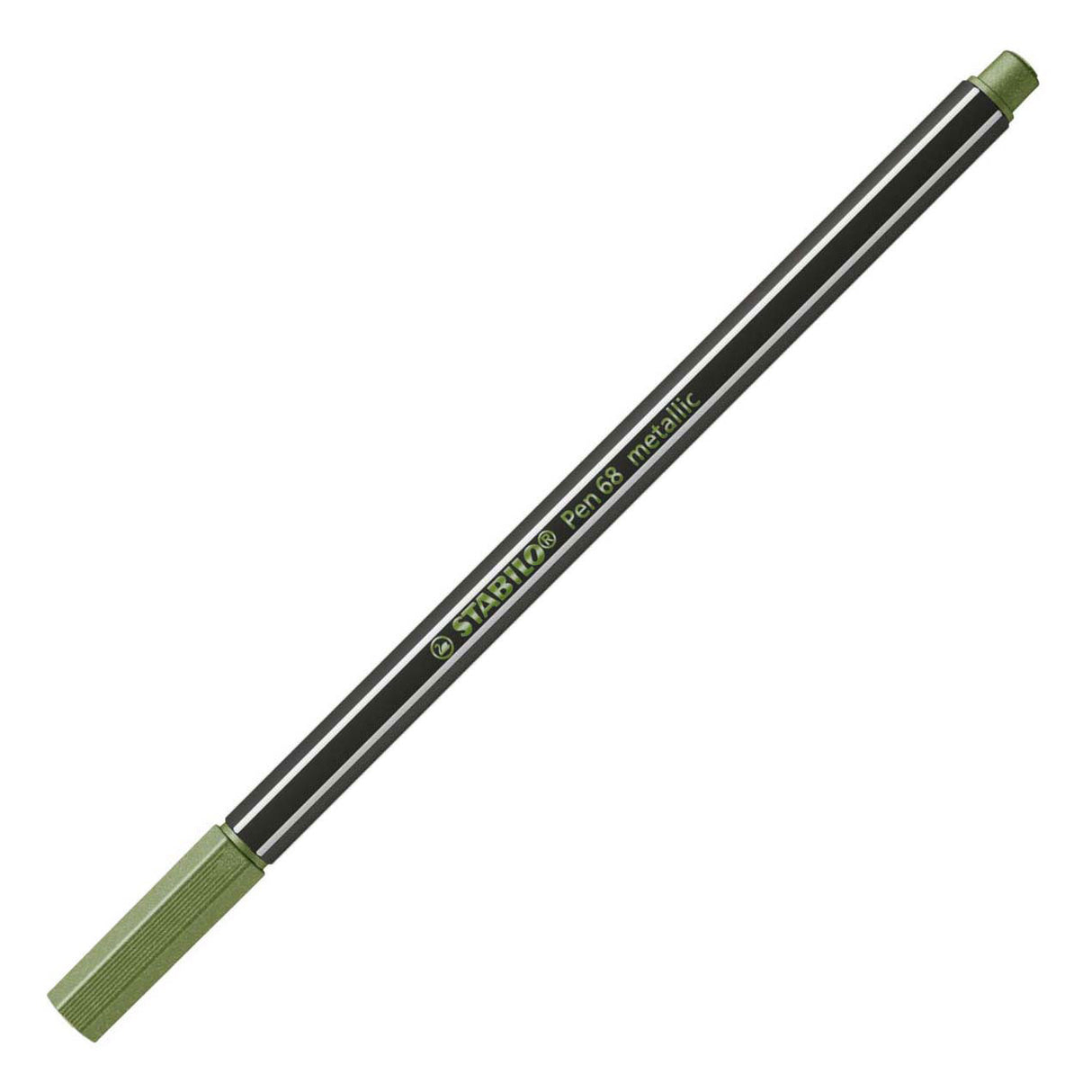 Stabilo Pen 68 Metallic - Filzstift - Hellgrün (68 843)