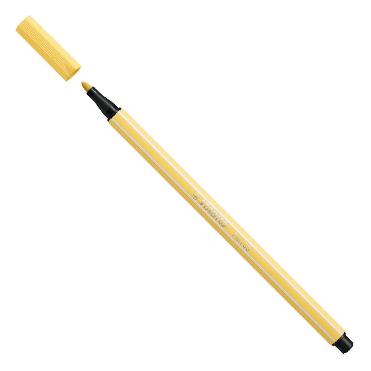Stabilo Pen 68 - Filzstift - Hellgelb (68 23)