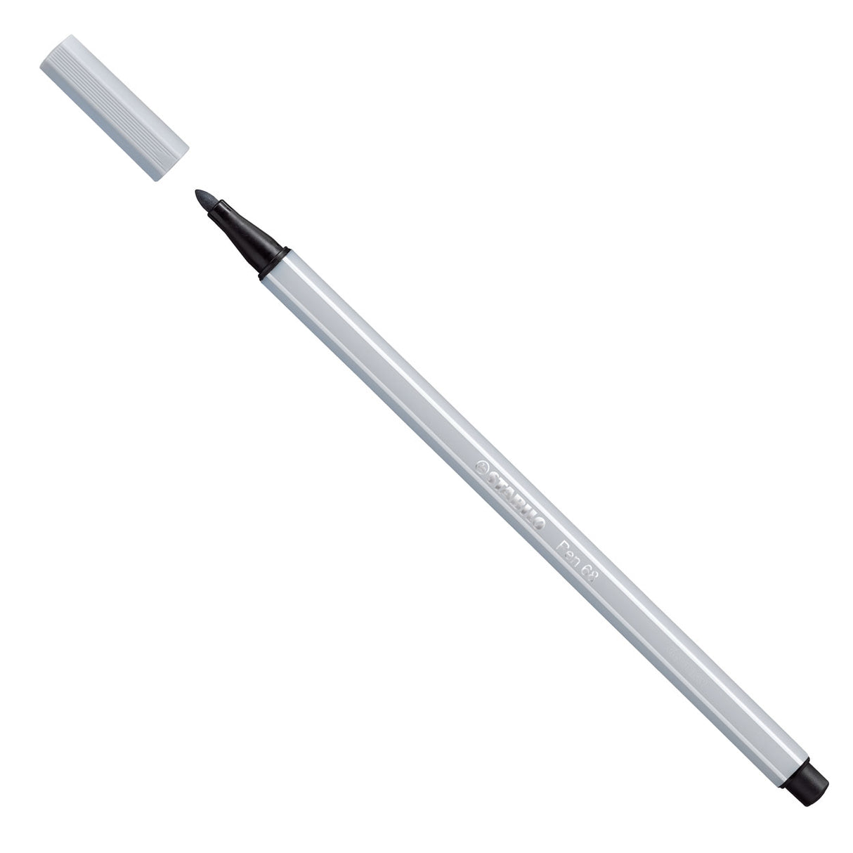 Stabilo Pen 68 - Filzstift - Hellkaltgrau (68 94)