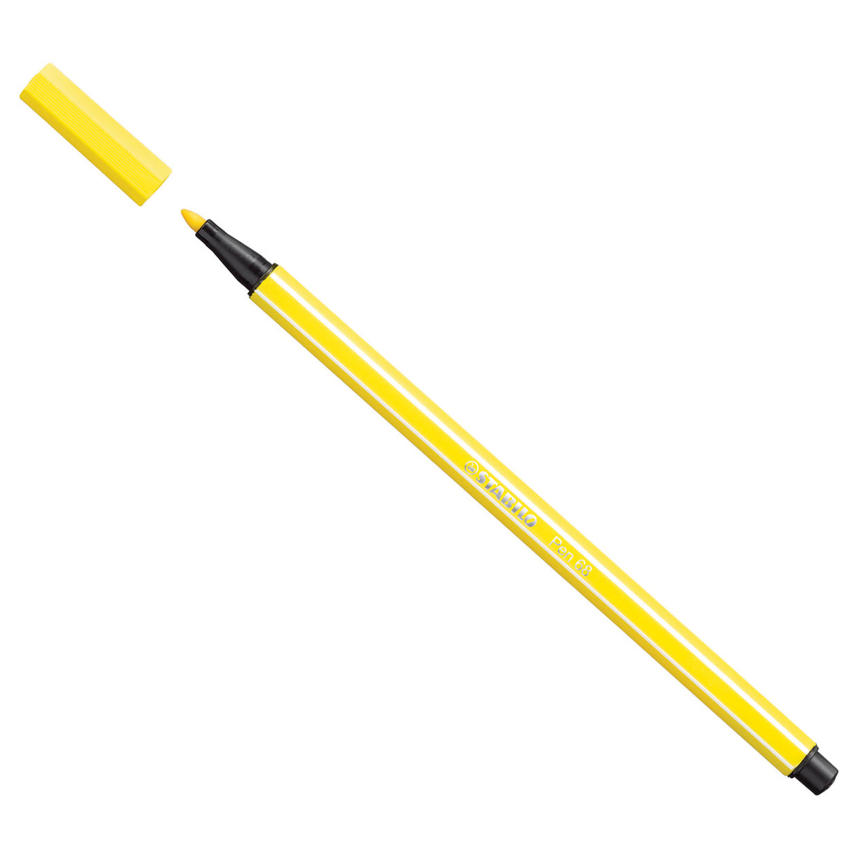 Stabilo Stift 68 - Filzstift - Zitronengelb (68 24)