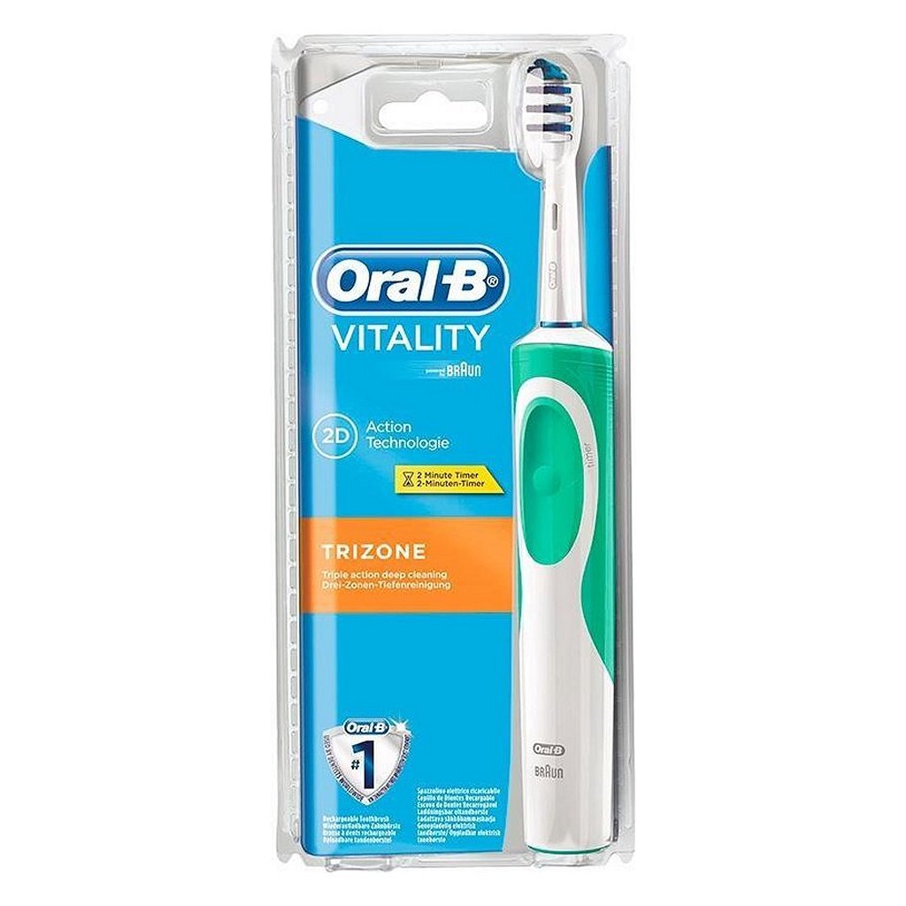Oral-B Oral-B Vitality TriZone Elektrische Zahnbürste Grün Weiß