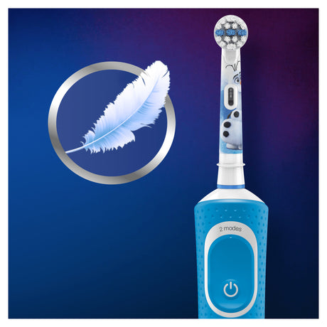 Oral-B Kids Disney Frozen 2 elektrische Zahnbürste blau weiß