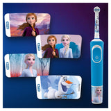 Oral-B Kids Disney Frozen 2 elektrische Zahnbürste blau weiß