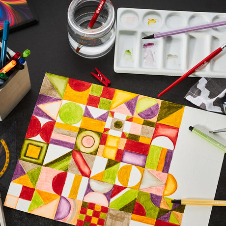 Stabilo Pen 68 - Filzstift - Metallbox mit 20 Stück
