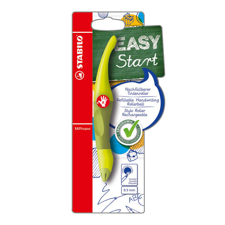 Stabilo easyoriginal - ergonomischer Tintenroller - Rechtshänder - Limette
