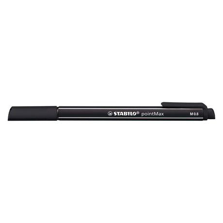 Stabilo pointmax - Hardtip Fineliner - Schwarz (488 46)