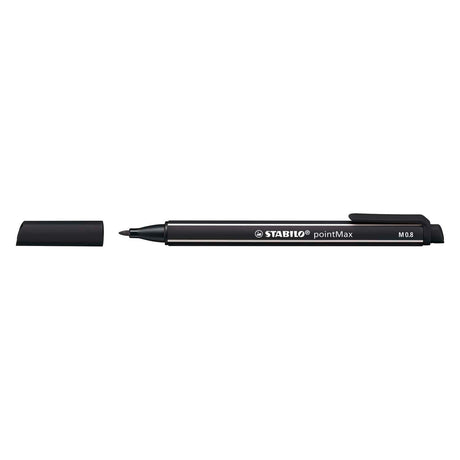 Stabilo pointmax - Hardtip Fineliner - Schwarz (488 46)