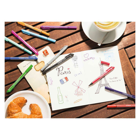 Stabilo pointmax – Hardtip-Fineliner 0,8 mm – Türkis