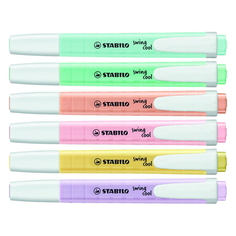 Stabilo Swing Cool Pastel – Textmarker – Set à 6 Stück
