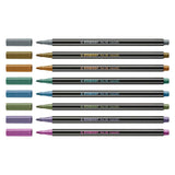 Stabilo Filzstift 68 Metallic-Etui mit 8 Stück