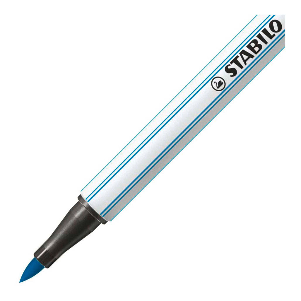 Stabilo Pen 68 Pinsel - Filzstift - Hellblau (31)