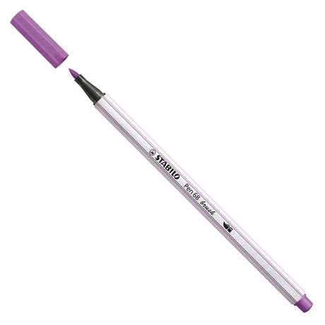 Stabilo Pen 68 Pinsel - Filzstift - Pflaumenviolett (60)