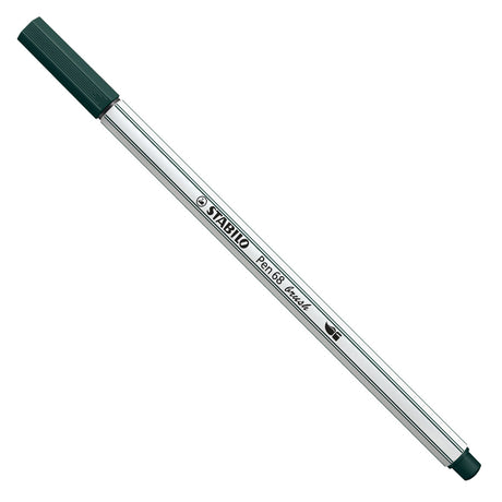 Stabilo Pen 68 Pinsel - Filzstift - Erdgrün (63)